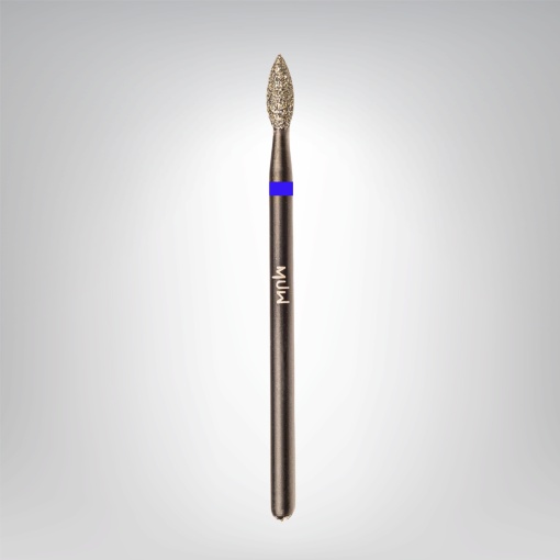 Capat freza (BIT) Conic diamantat - Albastru - MUW BLACK EDITION
