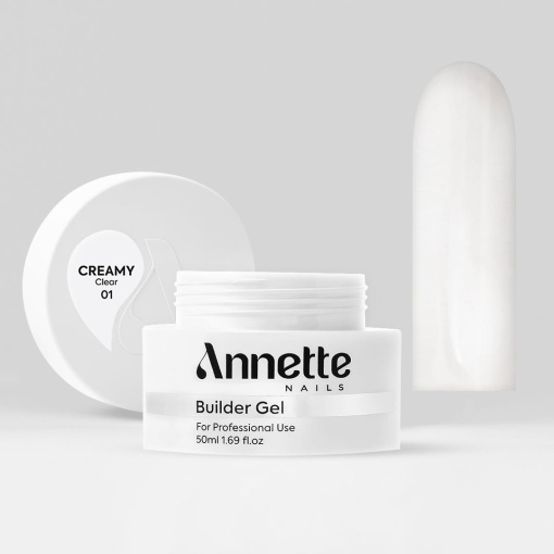 Gel Constructie Creamy Clear ANNETTE NAILS - 50 ml