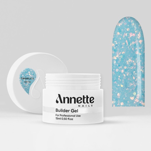 Gel Constructie Twinkle 5 ANNETTE NAILS - 15ml