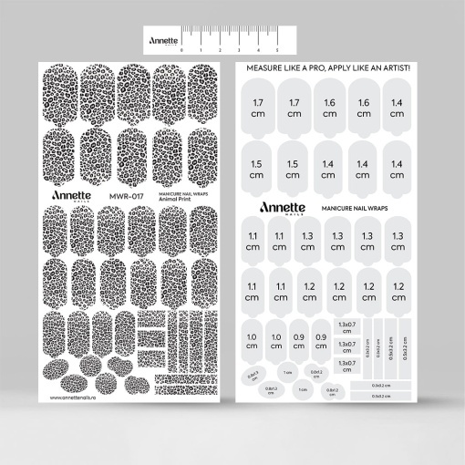 Nail Wraps Manichiura Animal Print 17 Annette Nails MWR-017