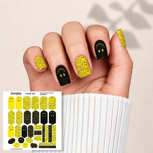 Nail Wraps Manichiura Cartoons 51 Annette Nails MWR-051