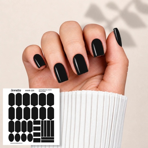 Nail Wraps Manichiura Pure Color 201 Annette Nails MWR-201