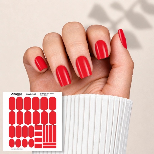 Nail Wraps Manichiura Pure Color 209 Annette Nails MWR-209