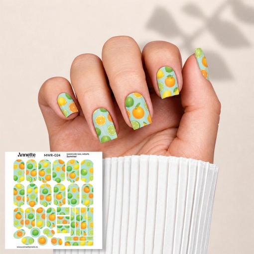 Nail Wraps Manichiura Summer 24 Annette Nails MWR-024