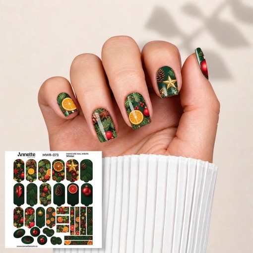 Nail Wraps Manichiura Winter 73 Annette Nails MWR-073