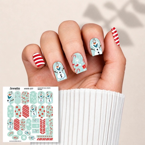 Nail Wraps Manichiura Winter 77 Annette Nails MWR-077