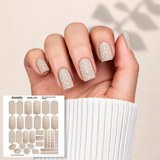 Nail Wraps Manichiura Winter 79 Annette Nails MWR-079