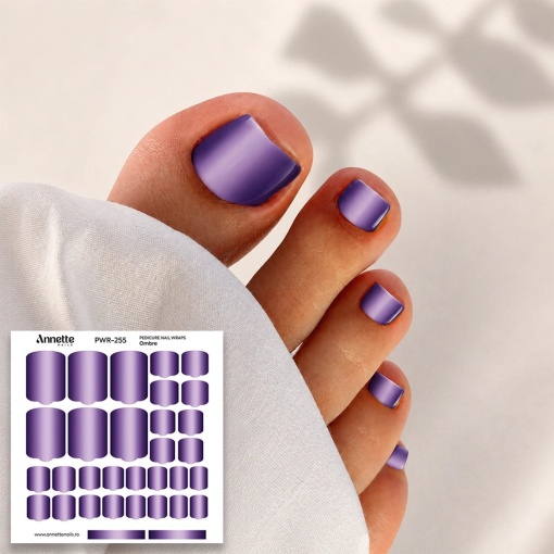Nail Wraps Pedichiura Ombre 255 Annette Nails PWR-255