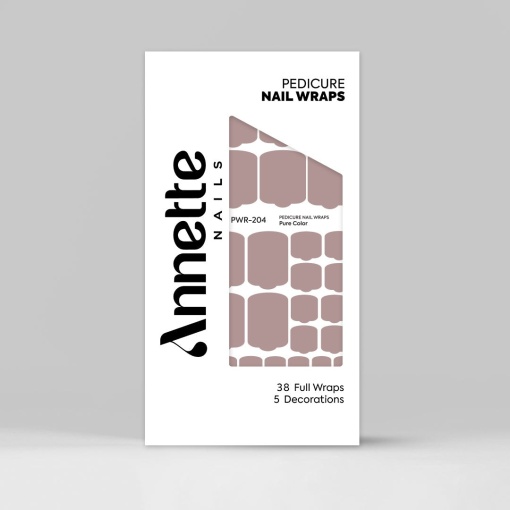 Nail Wraps Pedichiura Pure Color 204 Annette Nails PWR-204