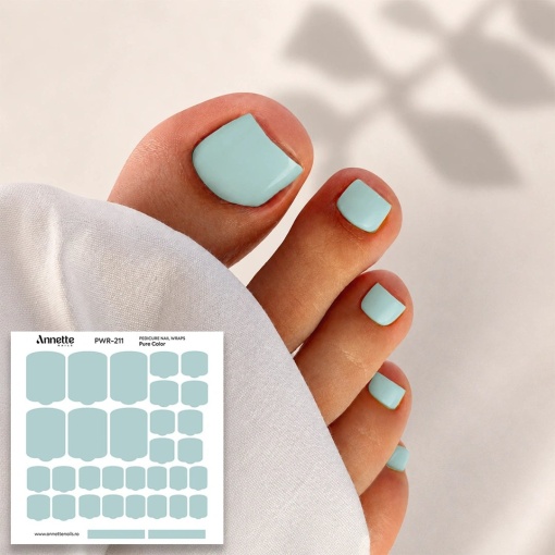 Nail Wraps Pedichiura Pure Color 211 Annette Nails PWR-211