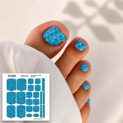 Nail Wraps Pedichiura Summer 36 Annette Nails PWR-036