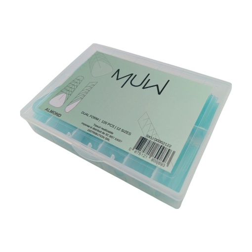 Tipsuri Reutilizabile Russian Almond Full Cover MUW - 120 buc