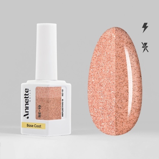 Baza Rubber Reflective 19 - 12ml Annette Nails RE-19