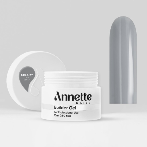 Gel Constructie Creamy 34 Ash - 15ml Annette Nails GBC-34-15