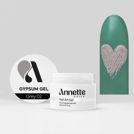 Gypsum Gel Grey 02 - 5 ml Annette Nails GG-02
