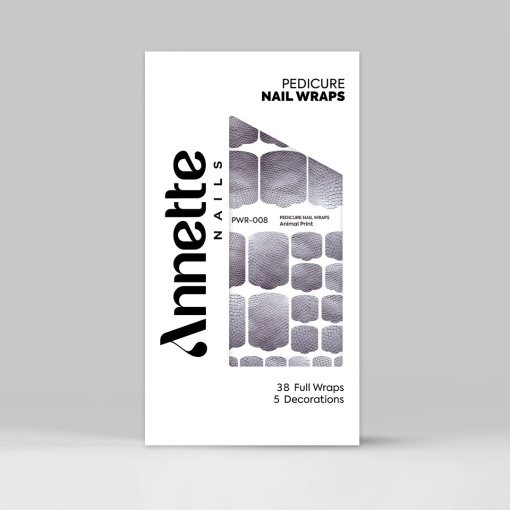 Nail Wraps Pedichiura Animal Print 8 Annette Nails PWR-008