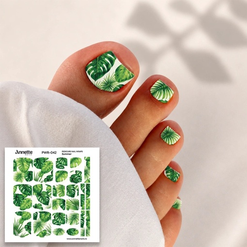 Nail Wraps Pedichiura Summer 42 Annette Nails PWR-042