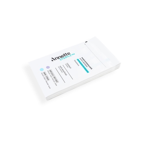 Pungi Sterilizare Pupinel si Autoclav Autosigilante din Hartie 130x200mm - set 100 buc Annette Sterile Pro PSA-01-130/200