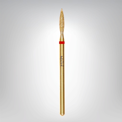 Глава за фреза (BIT) Diamond flame - Червена - MUW GOLD EDITION