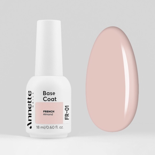 Baza Rubber French Almond - 18ml Annette Nails FR-01-18