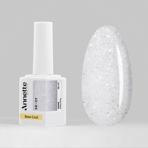 Baza Rubber Shine Milky Way ANNETTE NAILS - 12 ml SE-01