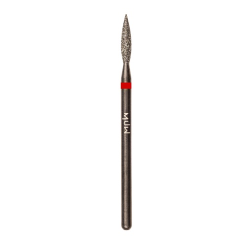 Capat freza (BIT) Flacara diamantat - Rosu - MUW BLACK EDITION