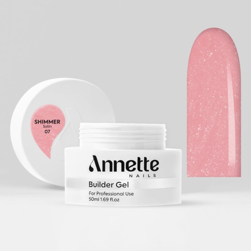 Gel Constructie Shimmer Satin ANNETTE NAILS - 50ml