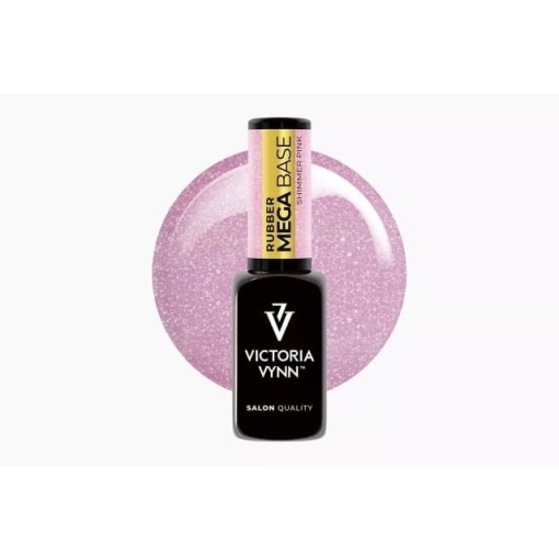 Mega Base Shimmer Pink Victoria Vynn 8 ml Rubber Base