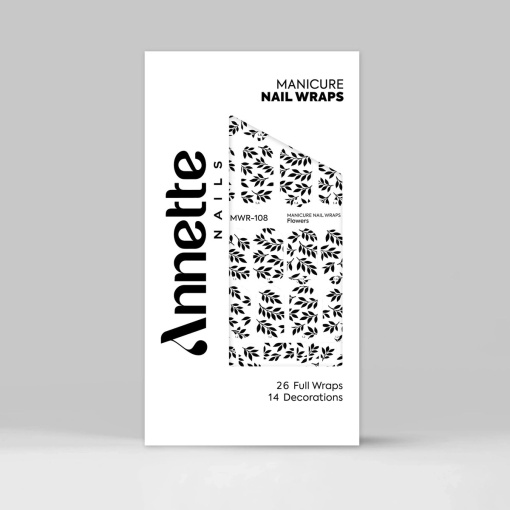 Nail Wraps Manichiura Flowers 108 Annette Nails MWR-108