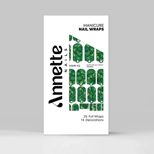 Nail Wraps Manichiura Flowers 112 Annette Nails MWR-112