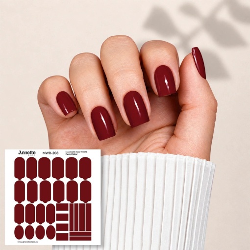 Nail Wraps Manichiura Pure Color 208 Annette Nails MWR-208