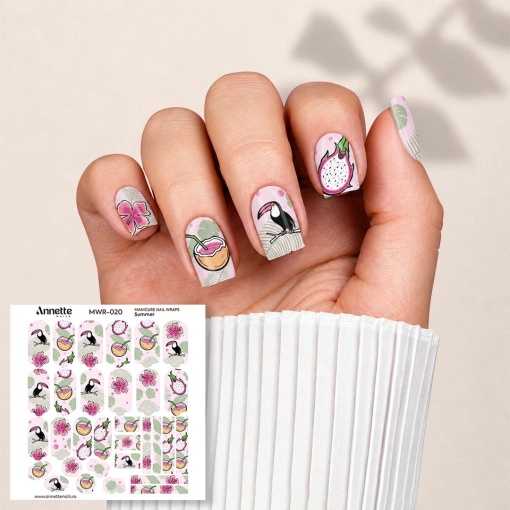 Nail Wraps Manichiura Summer 20 Annette Nails MWR-020