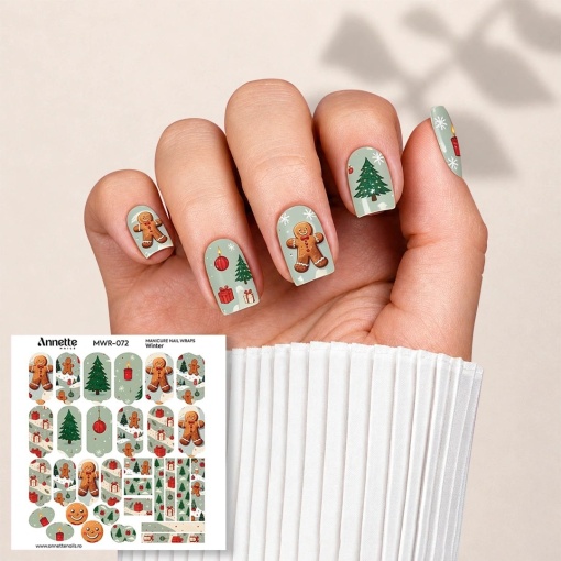 Nail Wraps Manichiura Winter 72 Annette Nails MWR-072