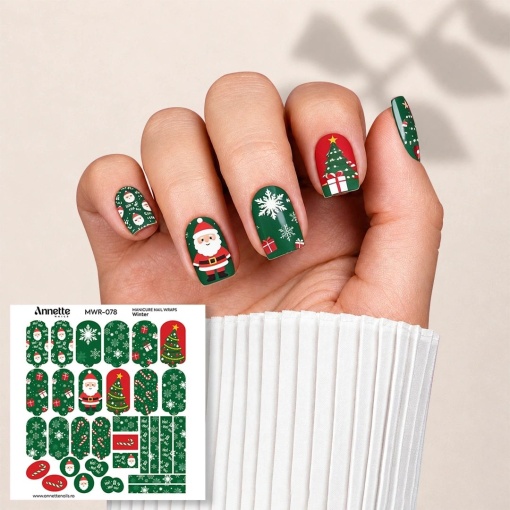 Nail Wraps Manichiura Winter 78 Annette Nails MWR-078