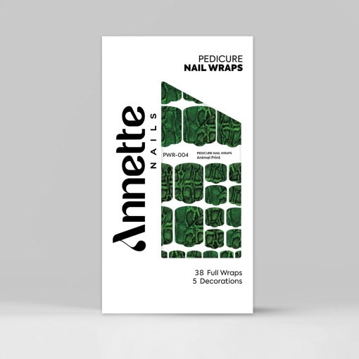 Nail Wraps Pedichiura Animal Print 4 Annette Nails PWR-004