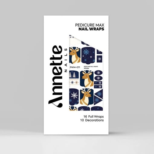 Nail Wraps Pedichiura MAX Winter 71 Annette Nails PWM-071