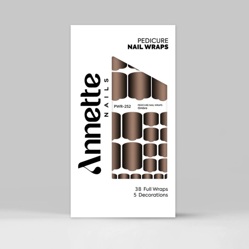 Nail Wraps Pedichiura Ombre 252 Annette Nails PWR-252