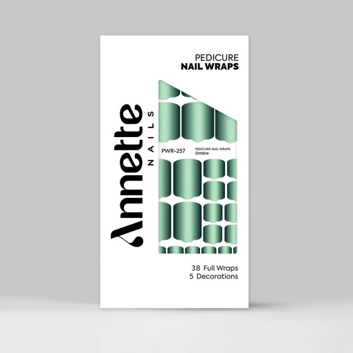 Nail Wraps Pedichiura Ombre 257 Annette Nails PWR-257
