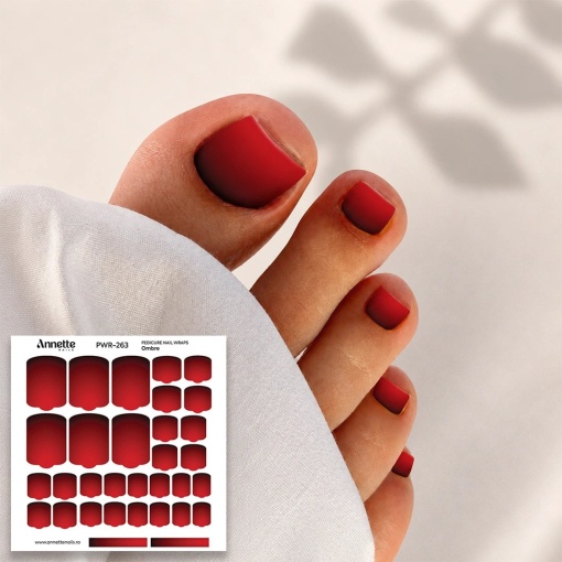 Nail Wraps Pedichiura Ombre 263 Annette Nails PWR-263