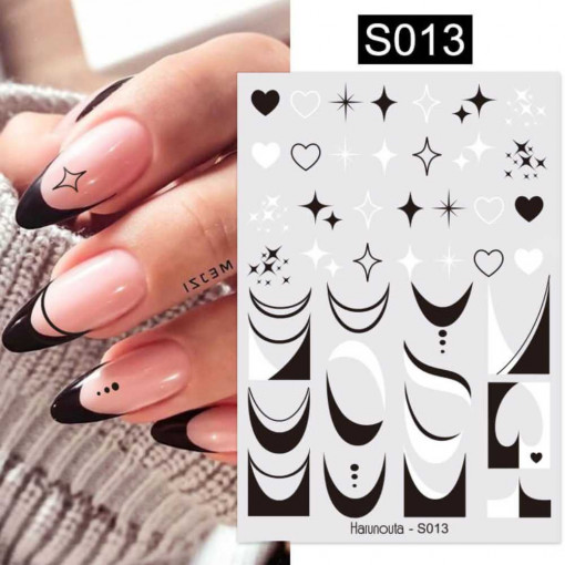 Sticker unghii - BORN PRETTY - S013