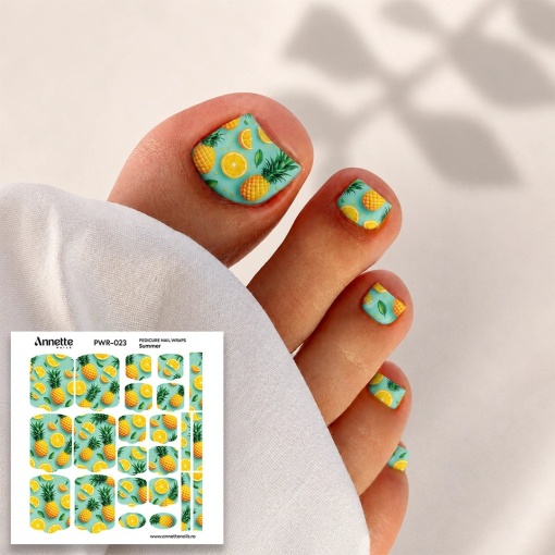 Nail Wraps Pedichiura Summer 23 Annette Nails PWR-023