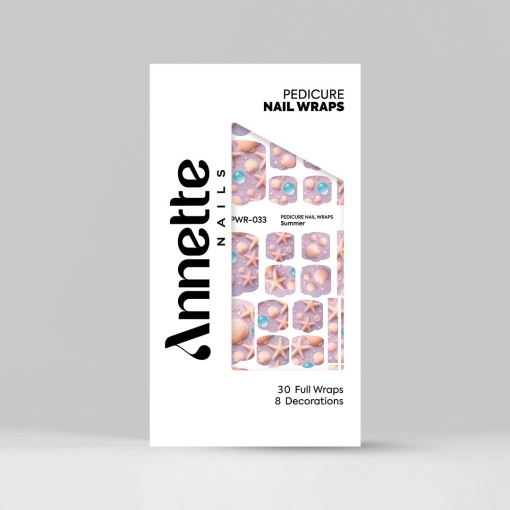 Nail Wraps Pedichiura Summer 33 Annette Nails PWR-033