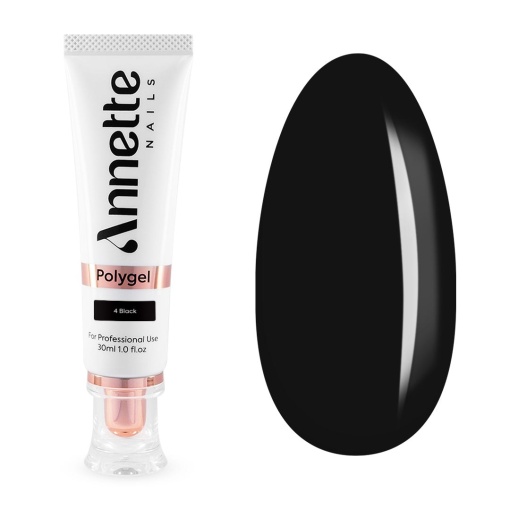 Polygel Cover 4 Black ANNETTE NAILS - 30ml