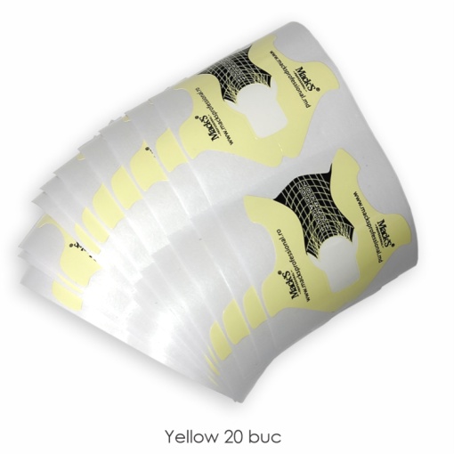 Șabloane de Construcție MACKS Yellow -100 buc