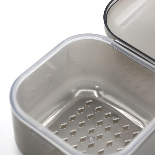 Cutie Sterilizare Biți / Capete Freză - Negru Transparent