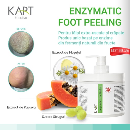 Foot Enzimatic Peeling Kart - 100ml (7004)