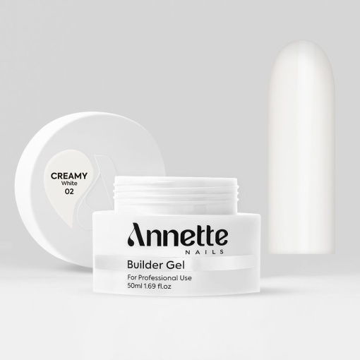 Gel Constructie Creamy White ANNETTE NAILS - 50 ml