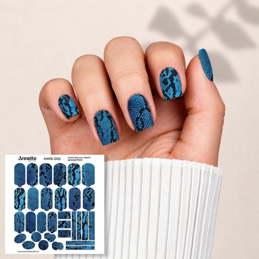 Nail Wraps Manichiura Animal Print 3 Annette Nails MWR-003