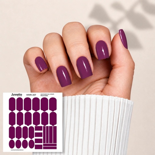 Nail Wraps Manichiura Pure Color 207 Annette Nails MWR-207