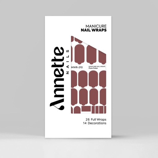Nail Wraps Manichiura Pure Color 210 Annette Nails MWR-210